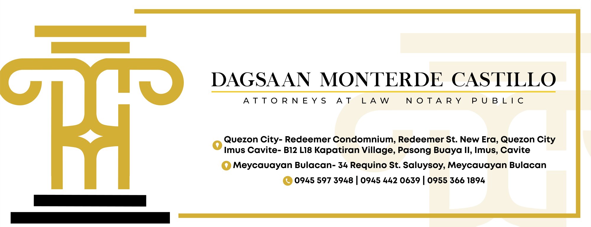 DAGSAAN MONTERDE CASTILLO LAW cover photo